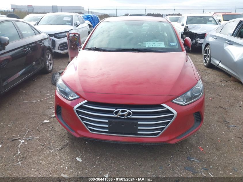 2018 HYUNDAI ELANTRA SEL/VALUE/LIMITED - 5NPD84LFXJH315085