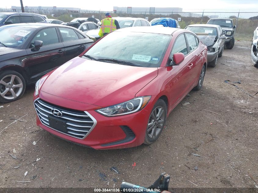2018 HYUNDAI ELANTRA SEL/VALUE/LIMITED - 5NPD84LFXJH315085