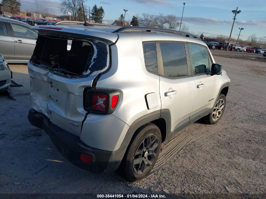 2018 JEEP RENEGADE LATITUDE 4X4 - ZACCJBBBXJPH95686