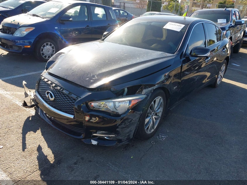 VIN JN1EV7AP6HM733477 2017 INFINITI Q50 3.0T PREMIUM