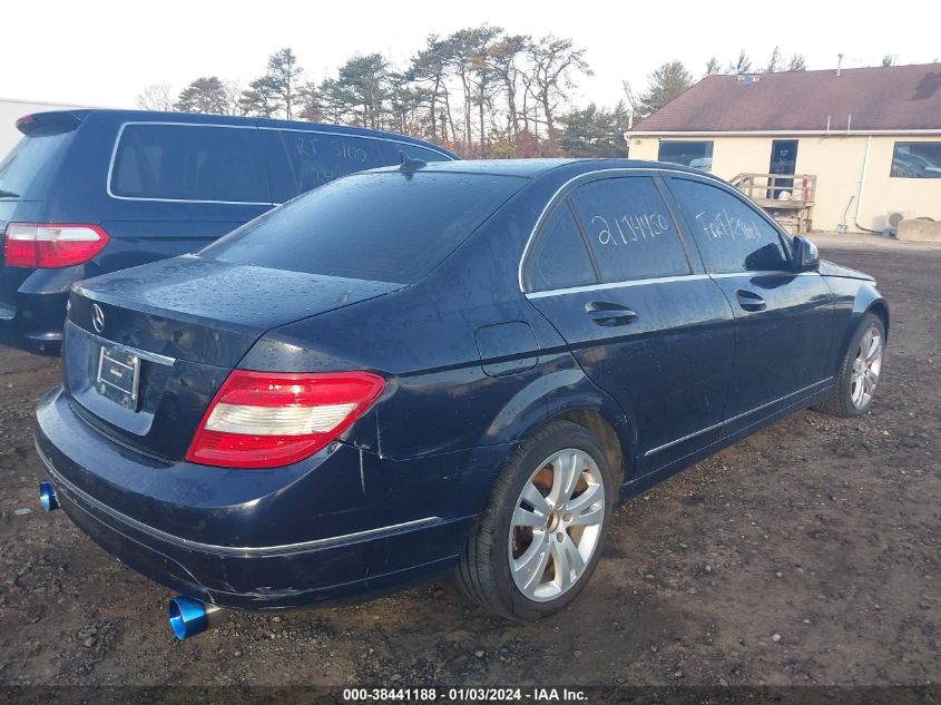 WDDGF54X78F078596 | 2008 MERCEDES-BENZ C 300