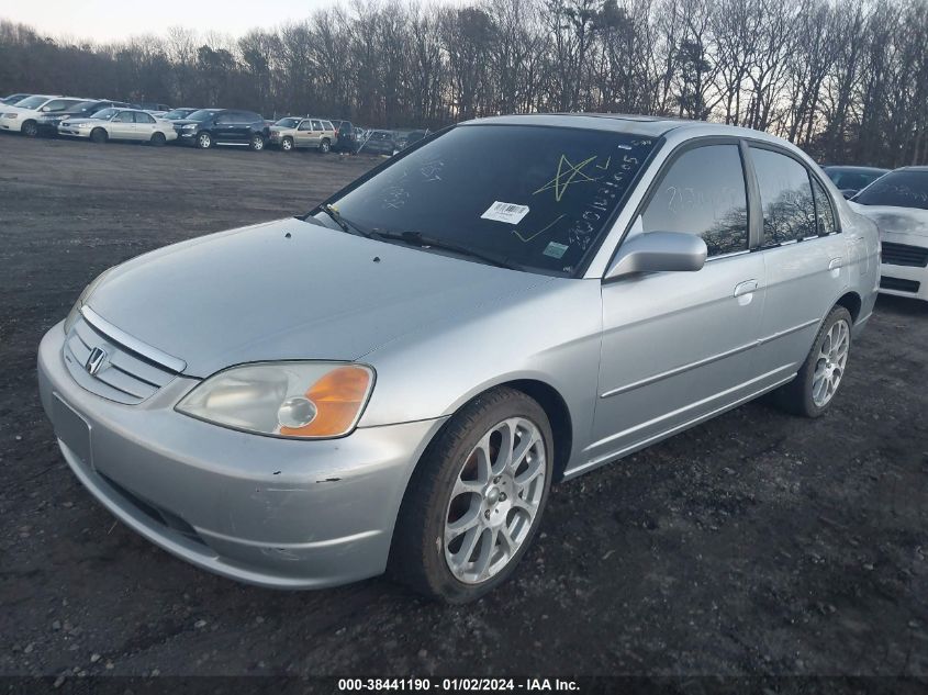 2HGES26892H555781 | 2002 HONDA CIVIC