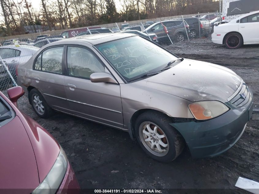 2HGES26732H556206 | 2002 HONDA CIVIC