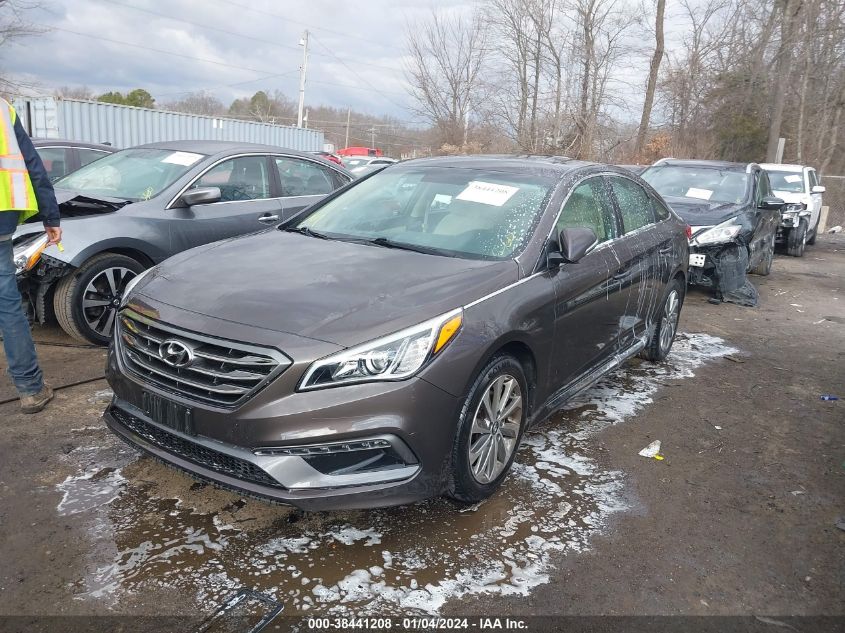 2016 HYUNDAI SONATA SPORT - 5NPE34AF4GH286679