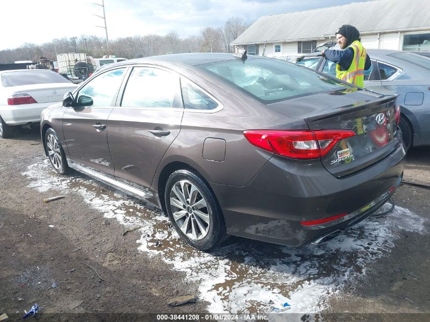 2016 HYUNDAI SONATA SPORT - 5NPE34AF4GH286679