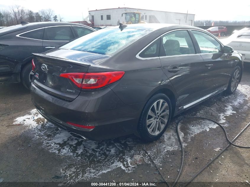 2016 HYUNDAI SONATA SPORT - 5NPE34AF4GH286679