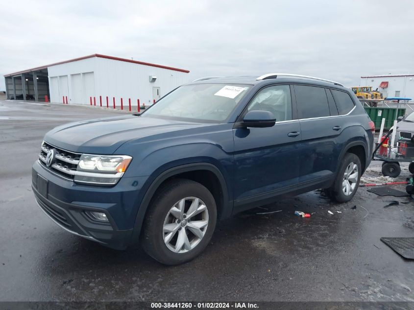 2018 VOLKSWAGEN ATLAS 2.0T SE - 1V2CP2CA8JC599642