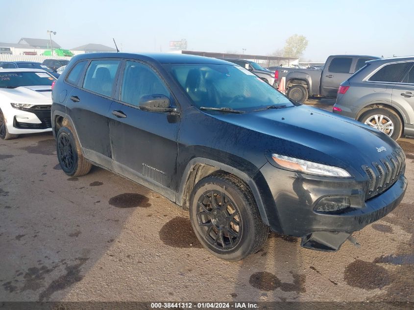 2016 JEEP CHEROKEE SPORT - 1C4PJLAB6GW113567