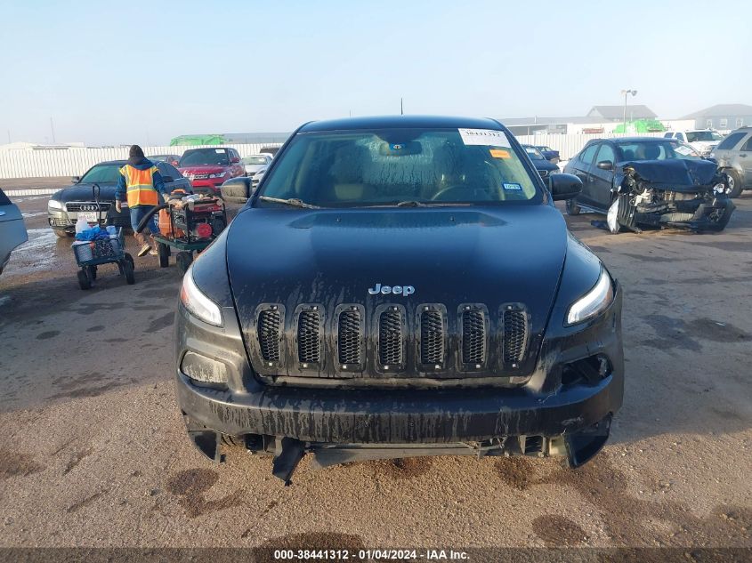2016 JEEP CHEROKEE SPORT - 1C4PJLAB6GW113567