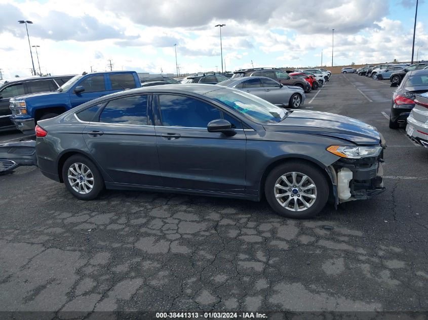 2017 FORD FUSION S - 3FA6P0G70HR215663