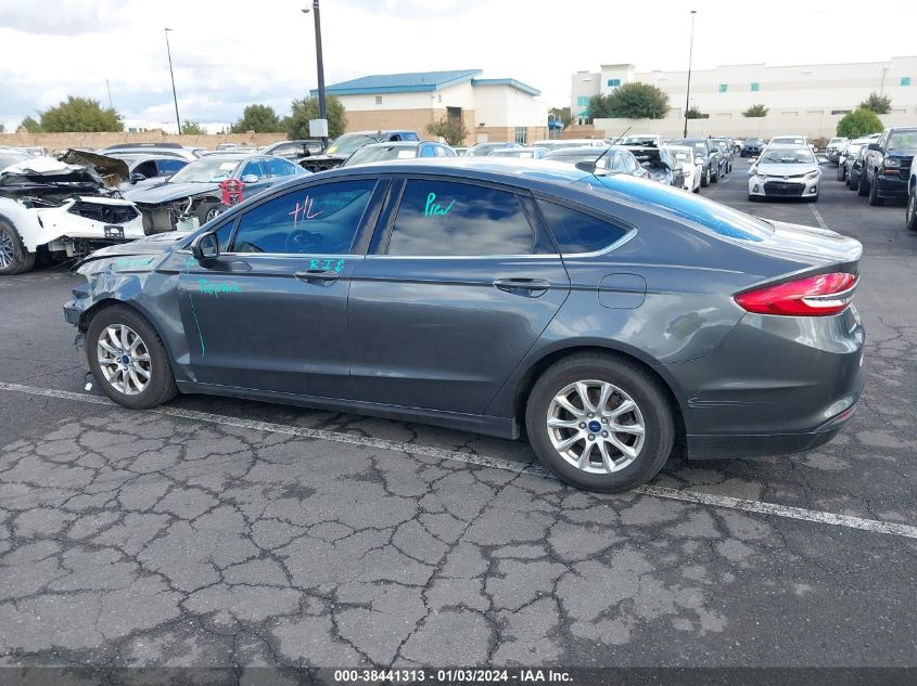 2017 FORD FUSION S - 3FA6P0G70HR215663