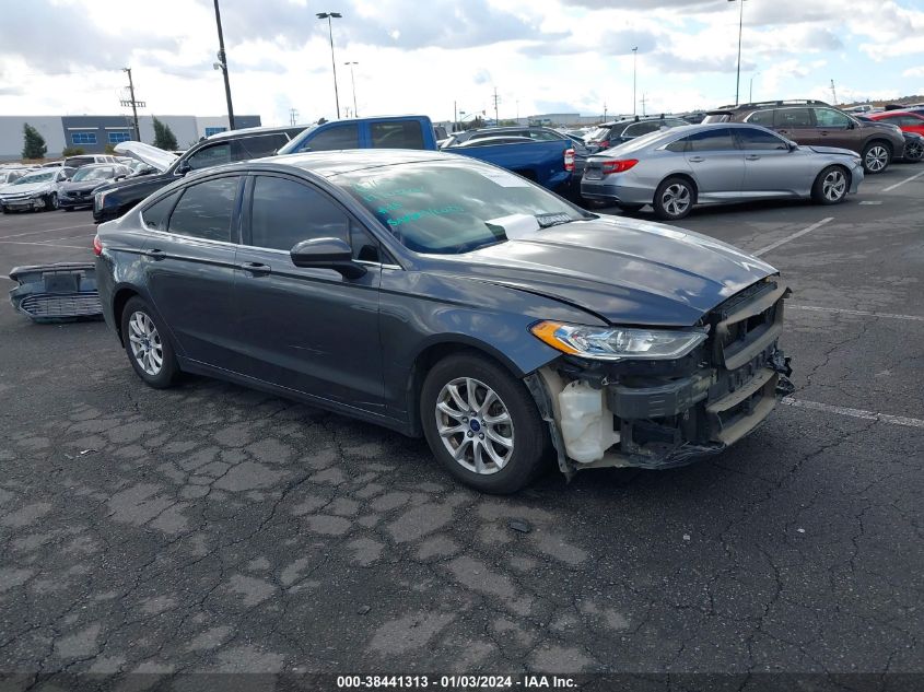 2017 FORD FUSION S - 3FA6P0G70HR215663