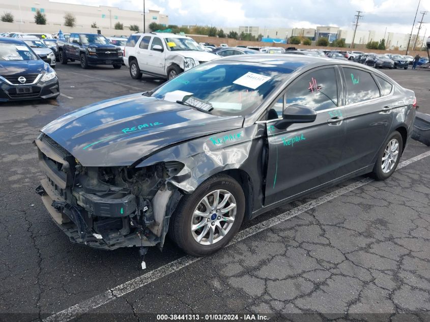 2017 FORD FUSION S - 3FA6P0G70HR215663