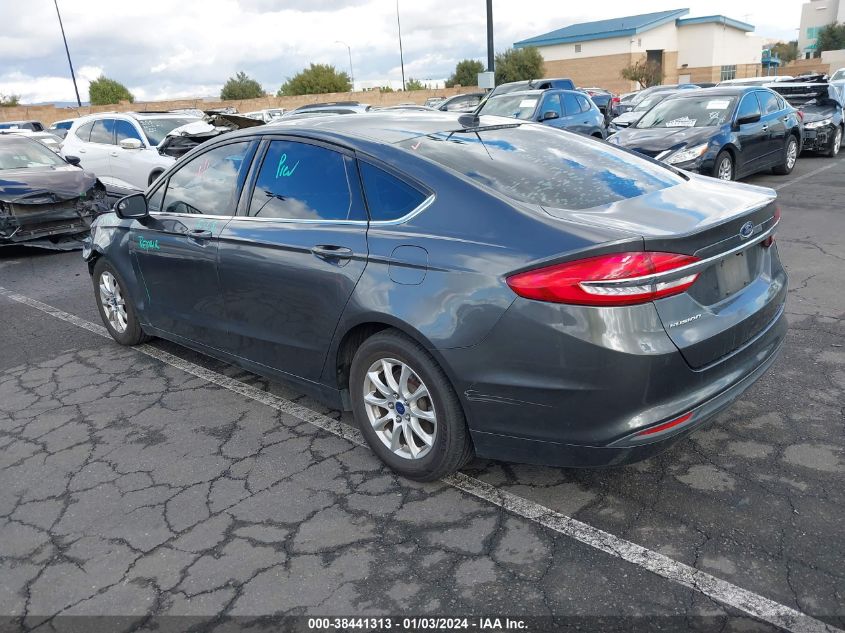 2017 FORD FUSION S - 3FA6P0G70HR215663