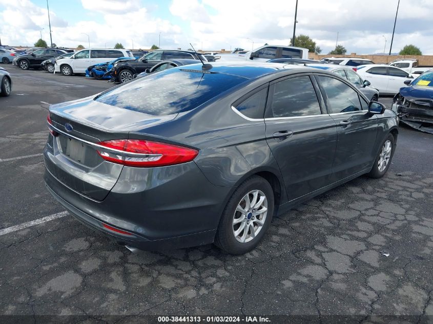 2017 FORD FUSION S - 3FA6P0G70HR215663