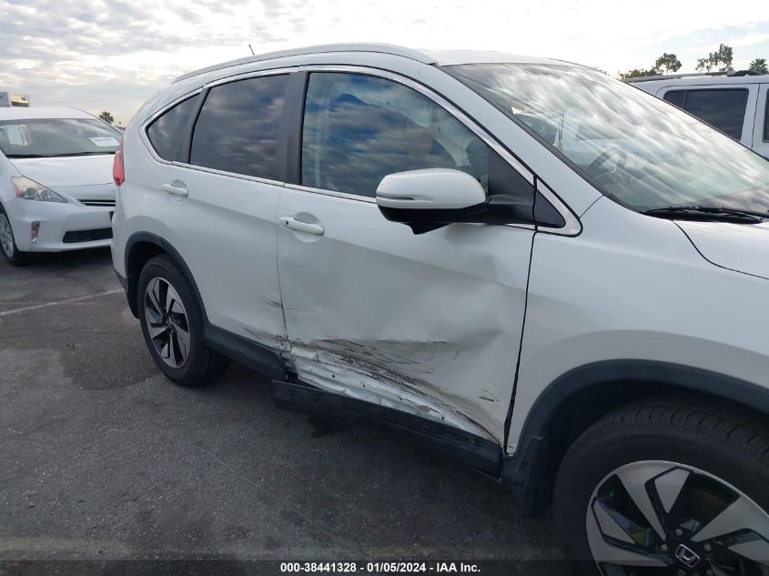 2015 HONDA CR-V TOURING - 5J6RM3H94FL025212