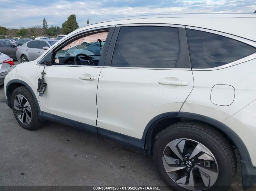 2015 HONDA CR-V TOURING - 5J6RM3H94FL025212