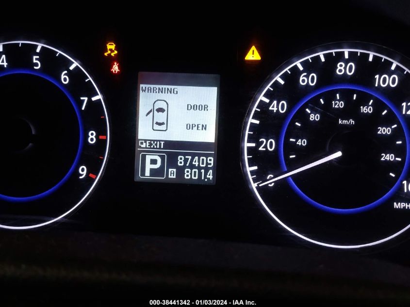 2013 INFINITI G37 JOURNEY JN1CV6EK0DM922569