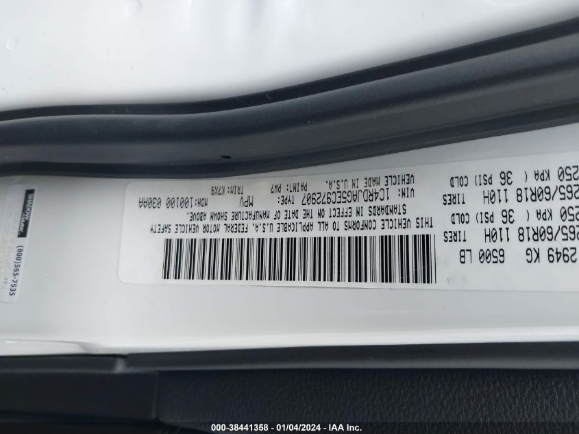 2014 DODGE DURANGO SXT - 1C4RDJAG5EC972907
