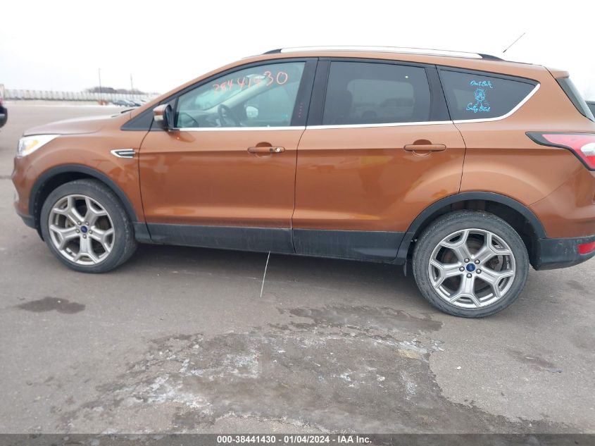 2017 FORD ESCAPE TITANIUM - 1FMCU9J97HUA33662