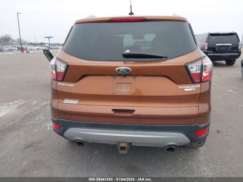 2017 FORD ESCAPE TITANIUM - 1FMCU9J97HUA33662