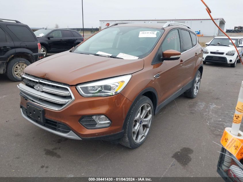 2017 FORD ESCAPE TITANIUM - 1FMCU9J97HUA33662