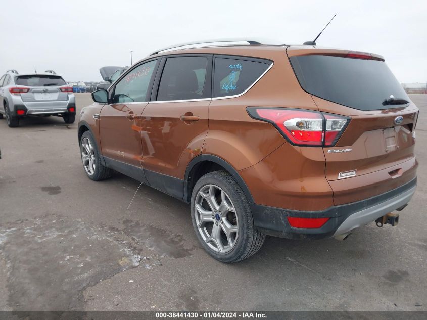 2017 FORD ESCAPE TITANIUM - 1FMCU9J97HUA33662