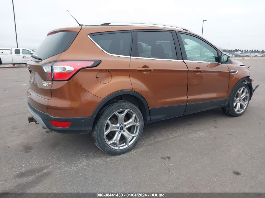 2017 FORD ESCAPE TITANIUM - 1FMCU9J97HUA33662