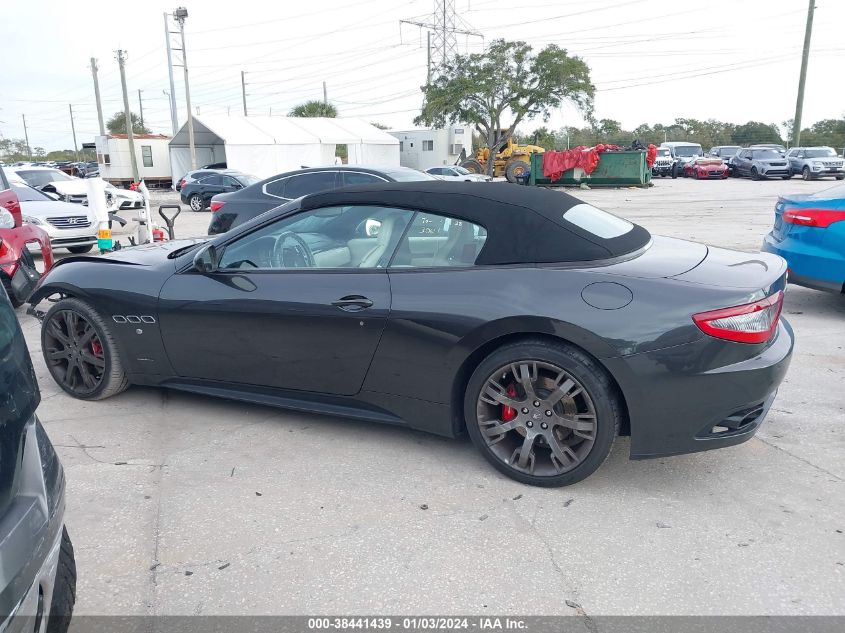 2015 MASERATI GRANTURISMO MC/MC CENTENNIAL/SPORT ZAM45VMA7F0148105