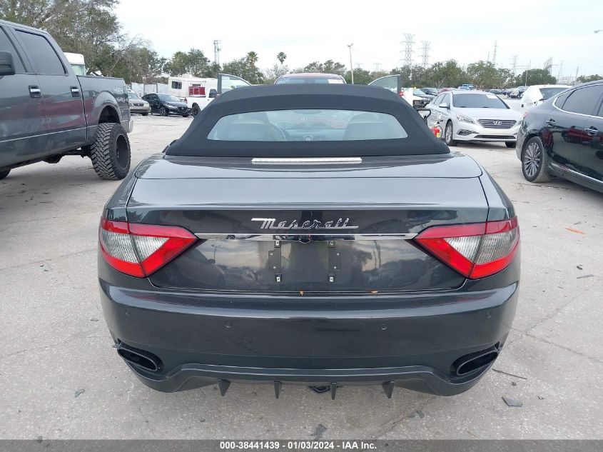 2015 MASERATI GRANTURISMO MC/MC CENTENNIAL/SPORT ZAM45VMA7F0148105