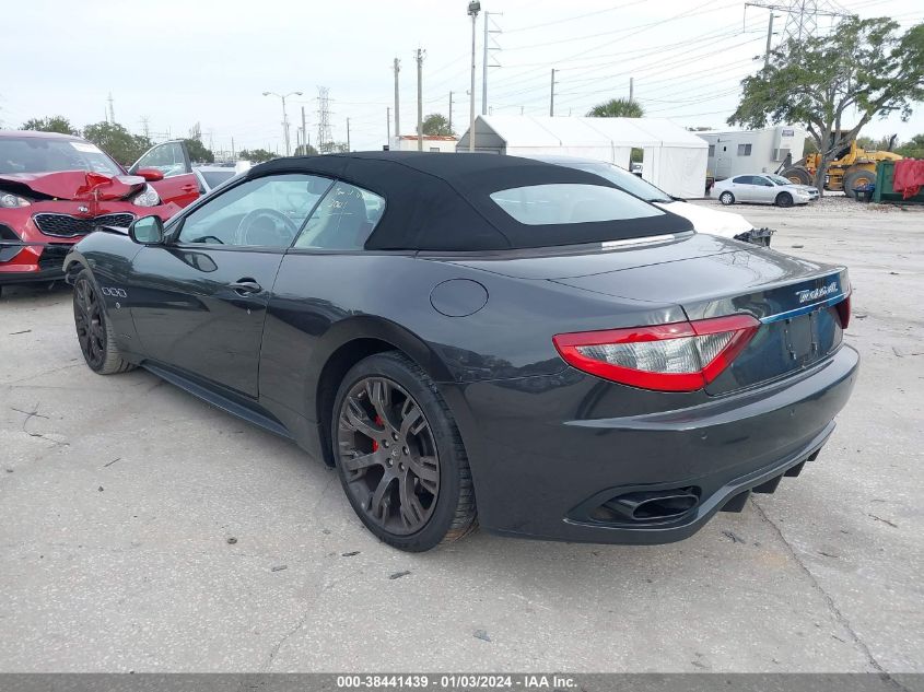 2015 MASERATI GRANTURISMO MC/MC CENTENNIAL/SPORT ZAM45VMA7F0148105