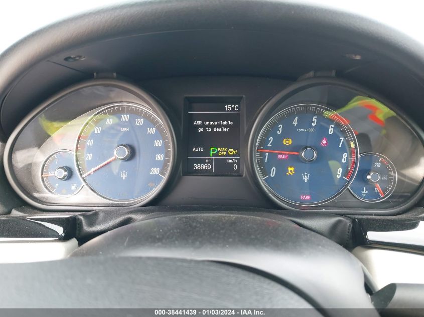2015 MASERATI GRANTURISMO MC/MC CENTENNIAL/SPORT ZAM45VMA7F0148105