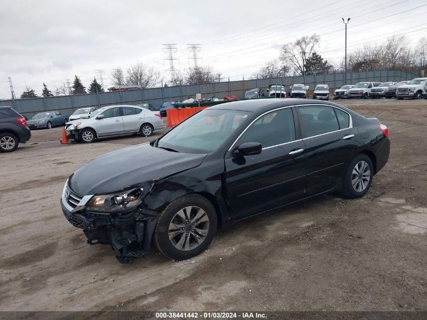 2014 HONDA ACCORD LX - 1HGCR2F38EA100639
