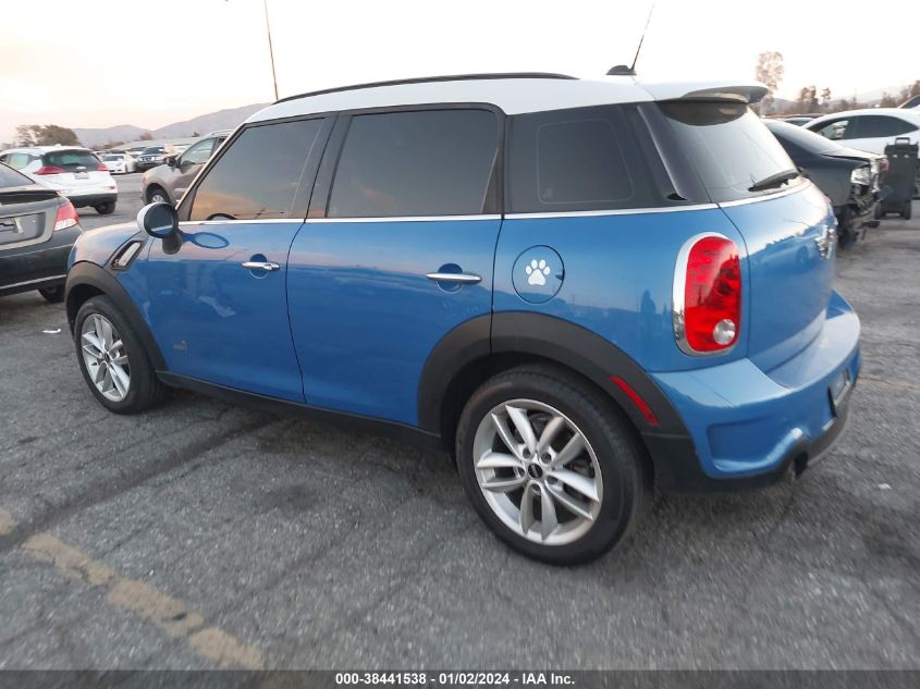 2014 MINI COUNTRYMAN COOPER S WMWZC5C59EWM17511