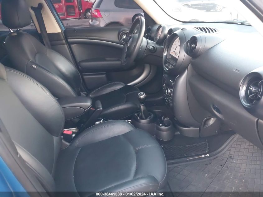 2014 MINI COUNTRYMAN COOPER S WMWZC5C59EWM17511