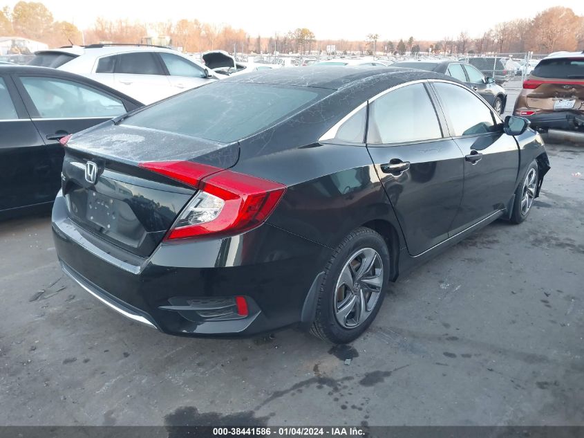 2019 HONDA CIVIC LX - 2HGFC2F6XKH599997
