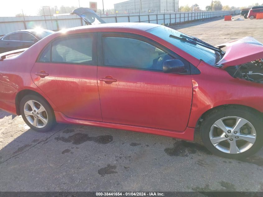 2013 TOYOTA COROLLA S/LE - 5YFBU4EE0DP105108