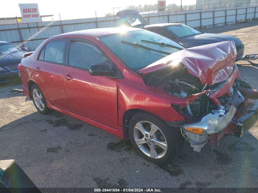 2013 TOYOTA COROLLA S/LE - 5YFBU4EE0DP105108