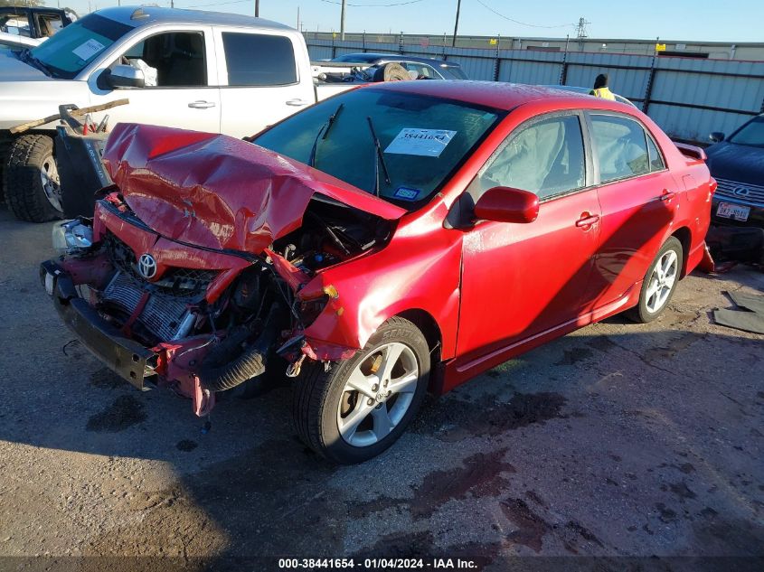 2013 TOYOTA COROLLA S/LE - 5YFBU4EE0DP105108