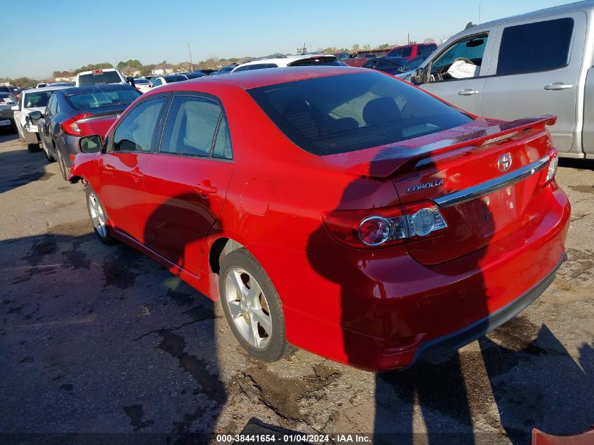 2013 TOYOTA COROLLA S/LE - 5YFBU4EE0DP105108