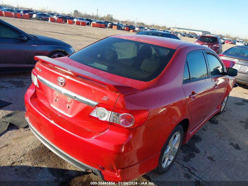 2013 TOYOTA COROLLA S/LE - 5YFBU4EE0DP105108