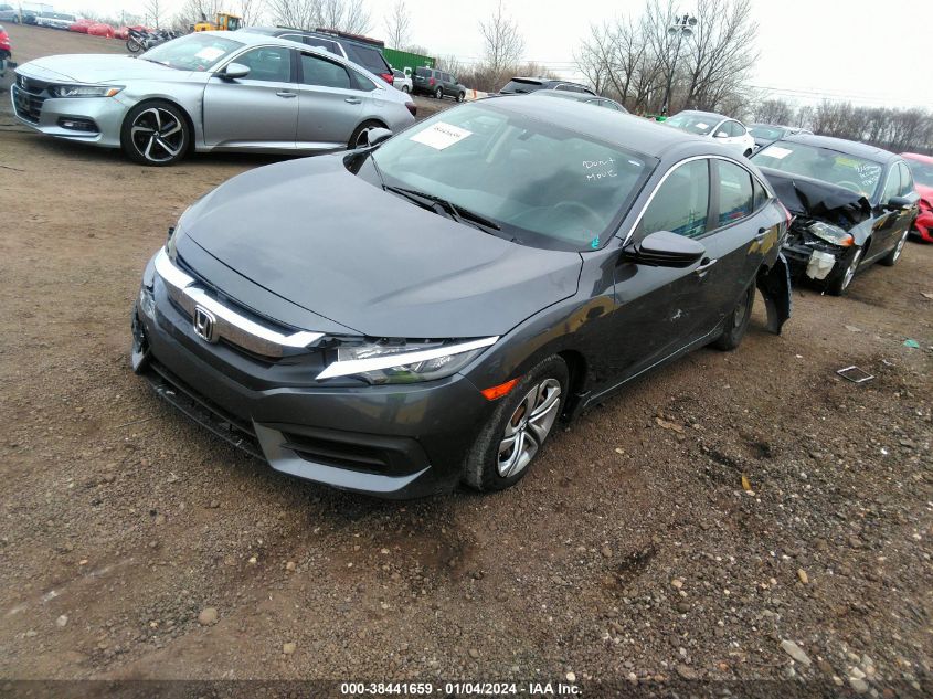 2018 HONDA CIVIC LX - 2HGFC2F52JH562108