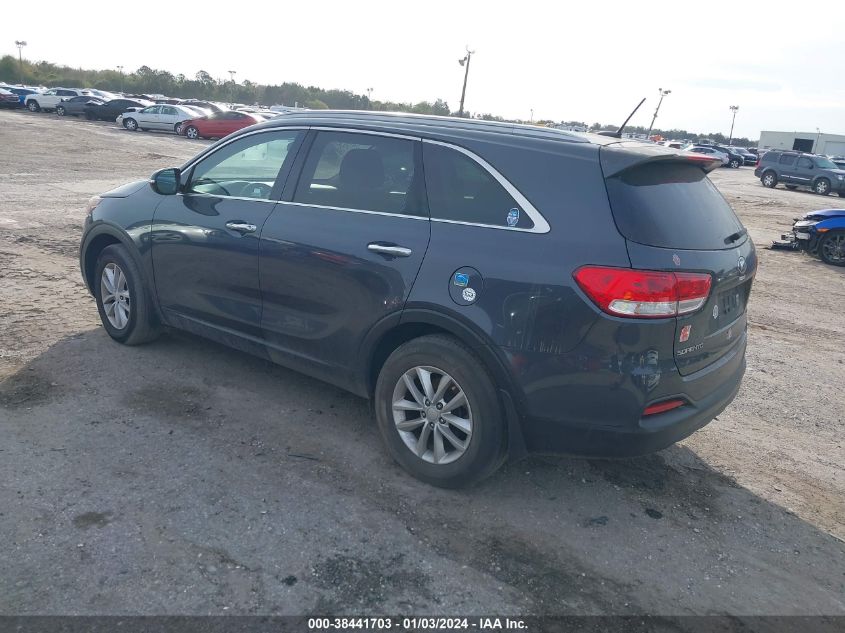 2016 KIA SORENTO LX/L - 5XYPG4A36GG116754