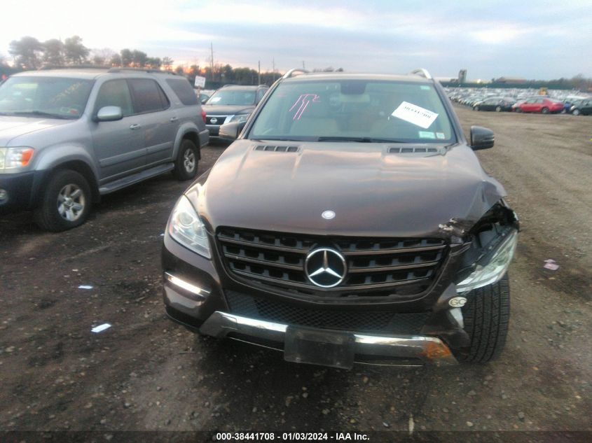2013 MERCEDES-BENZ ML 350 4MATIC 4JGDA5HB9DA100594
