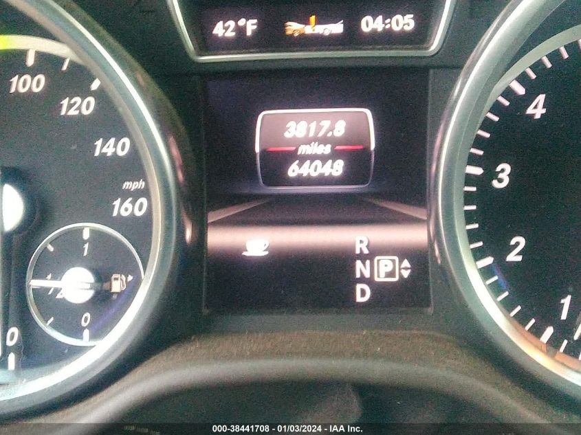 2013 MERCEDES-BENZ ML 350 4MATIC 4JGDA5HB9DA100594