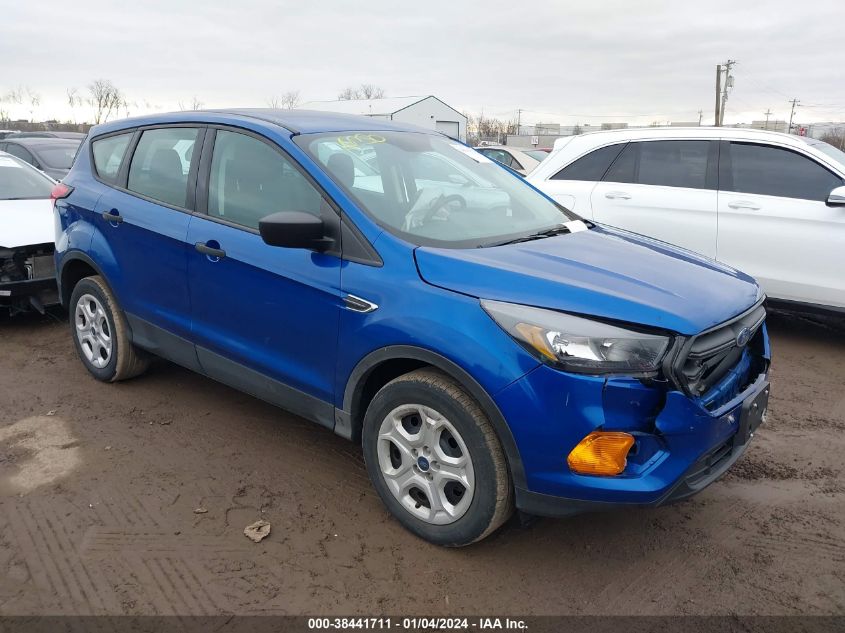 2019 FORD ESCAPE S - 1FMCU0F70KUA39670