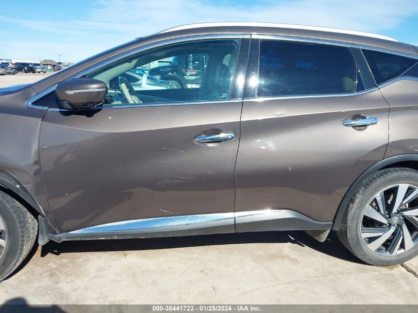 2015 NISSAN MURANO PLATINUM - 5N1AZ2MH7FN226906