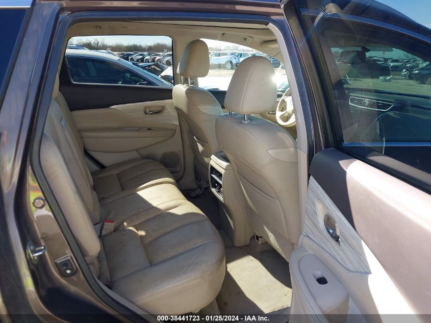 2015 NISSAN MURANO PLATINUM - 5N1AZ2MH7FN226906