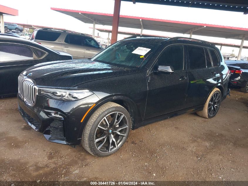 2022 BMW X7 XDRIVE40I 5UXCW2C05N9N11739