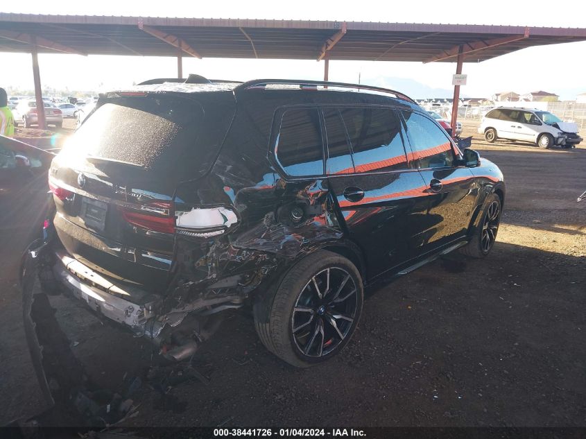 2022 BMW X7 XDRIVE40I 5UXCW2C05N9N11739
